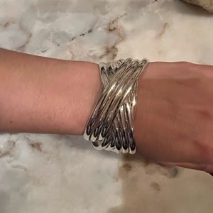 Silver bangle